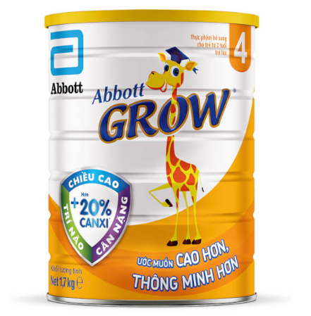 Sữa bột Abbott Grow 2+_1,7kg