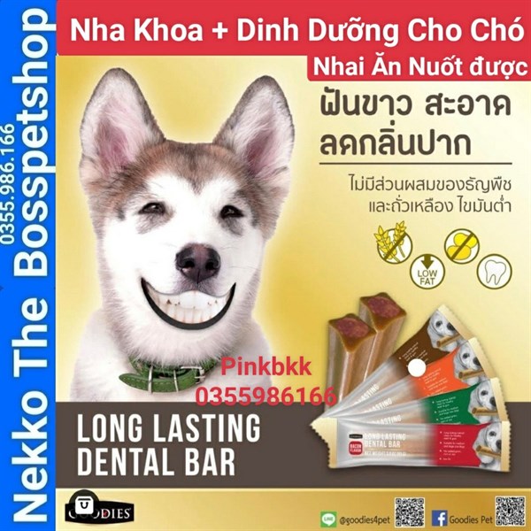 Thanh Dinh Dưỡng Nha Khoa Goodies Dental Bar 85g