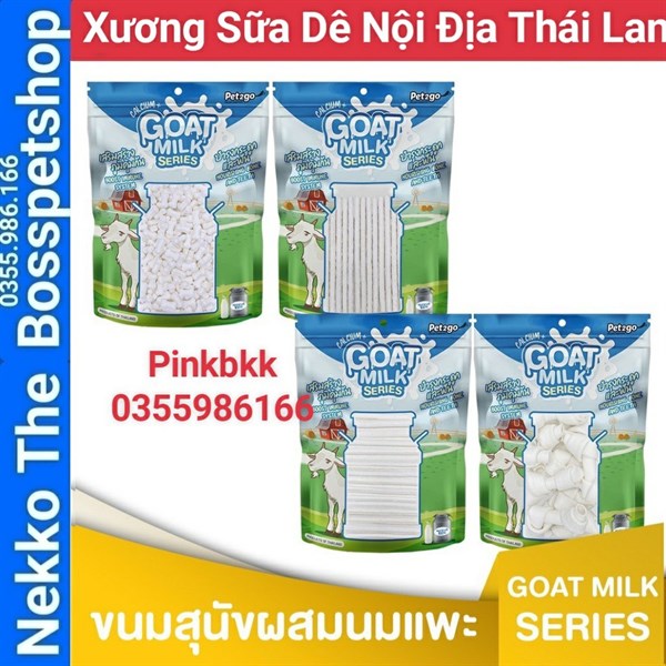 Xương sữa Pet2go Goat Milk 500g