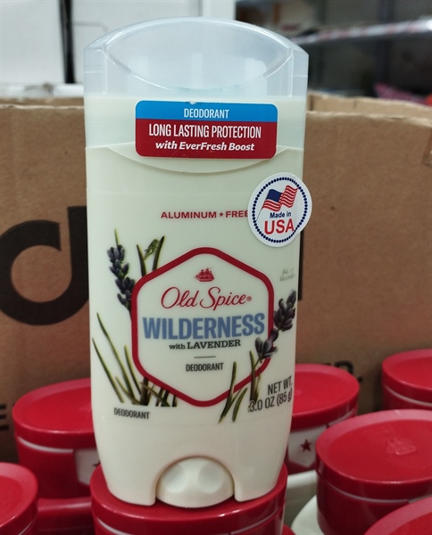 Sáp Khử Mùi Old Spice 85g - Wilderness xanh