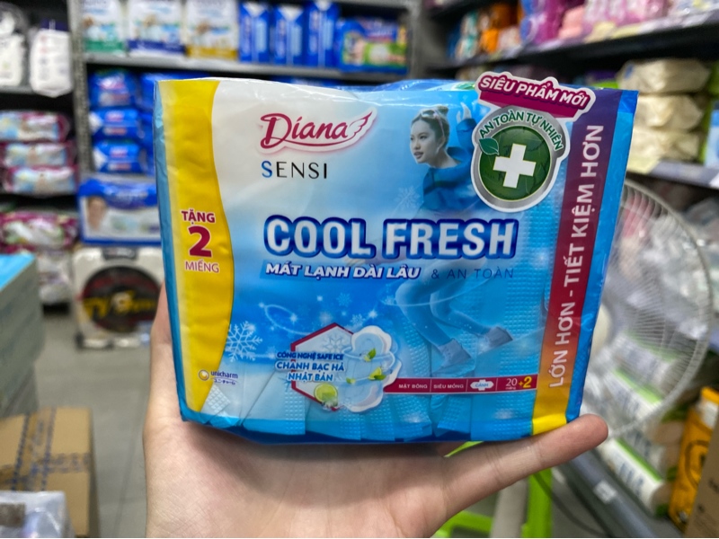 BVS Diana sensi cool fresh 20M - cánh