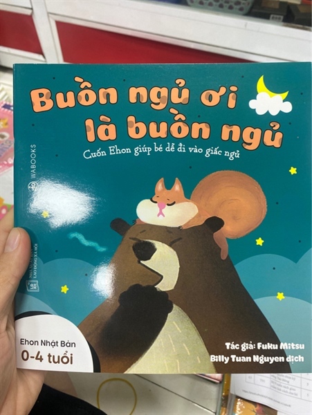 Sách ehon buồn ngủ ơi là buồn ngủ