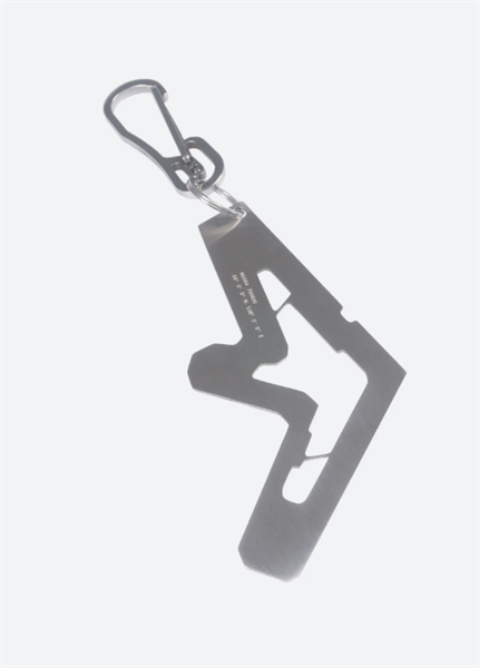 Silver Carabiner Keychain