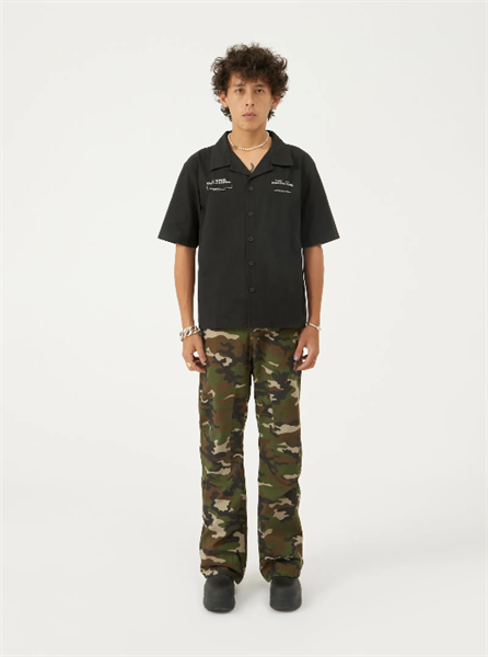 Flared Double Knee / Camouflage