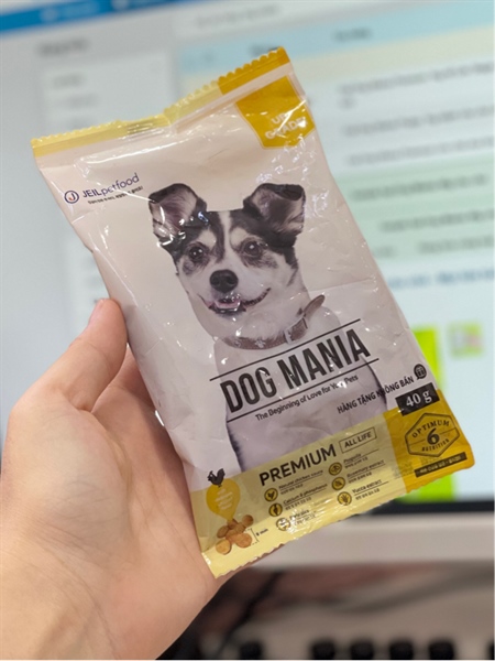 Sample hạt Dog Mania 40g cho chó