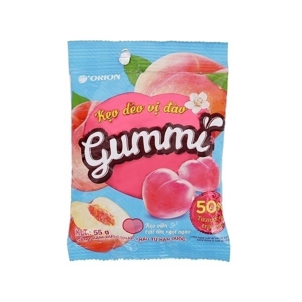 Kẹo Dẻo Boom Orion Vi Đào 25G