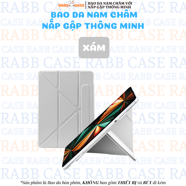 Ốp nam châm Smart Folio với nắp gập tam giác từ tính (có quai) Mini 6 | Mini 7