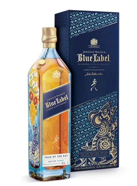 JW Blue Label Year of The Rat 1000ml 40%