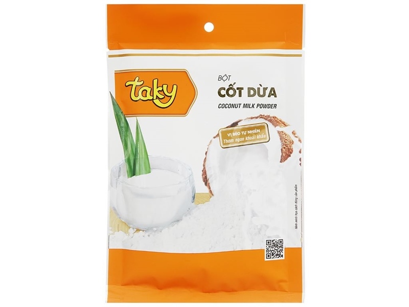 Bột Cốt Dừa Tài Ký Nhãn Cam Gói 150gr