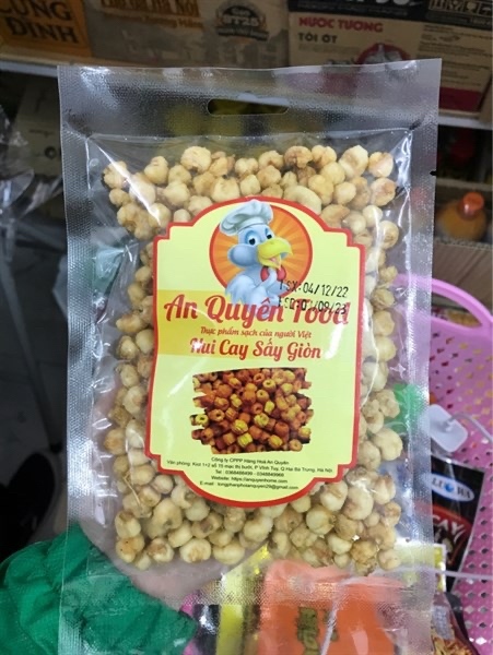 Ngô Cay Sấy Giòn