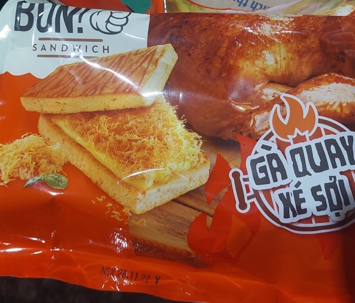 Bánh Ăn Sáng C'est Bon Sandwich 6P