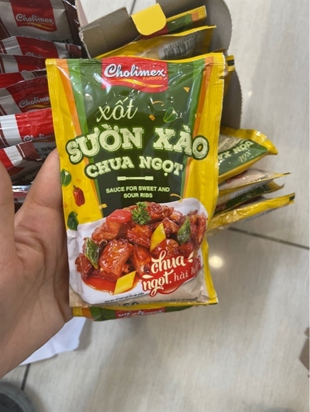 Xốt Sườn Xào Chua Ngọt Cholimex 90gr