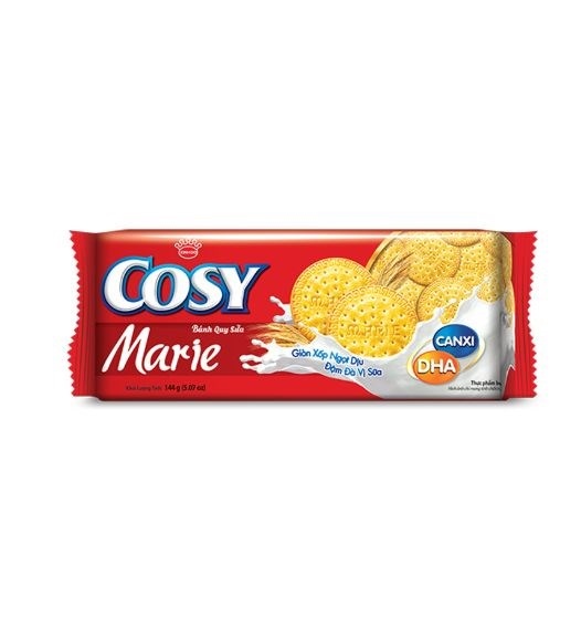 Bánh Quy Sữa Cosy Marie Gói 144G