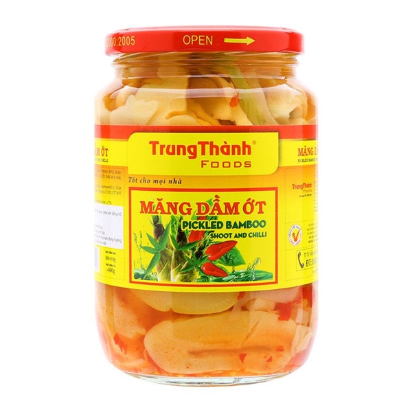 Măng Dầm Ớt Trung Thành Lọ 800G