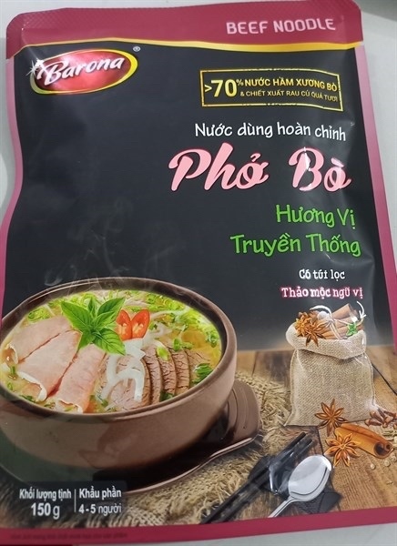 Gia Vị Barona Phở Bò 150G