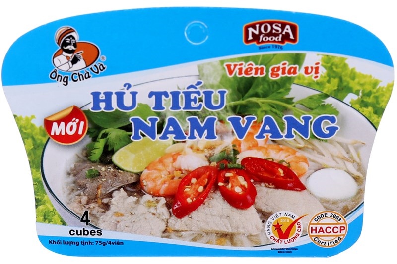 Viên Gia Vị Hủ Tiếu Nosafood 75G