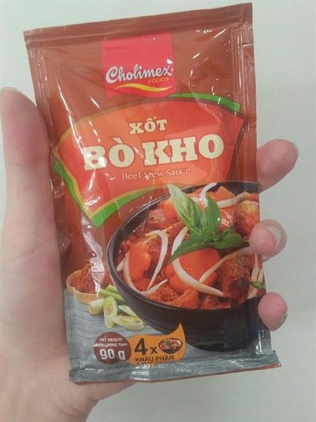 Xốt Ướp Bò Kho Cholimex 90G