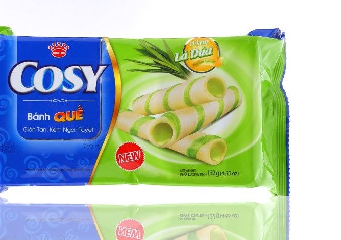 Hộp Bánh Quế Cosy Vị Dứa 132gr