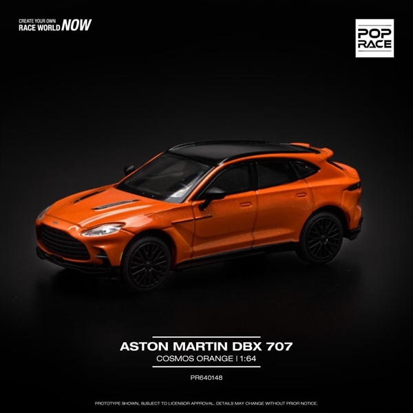 [SGTVN] Poprace Diecast PR640148 ASTON MARTIN DBX 707 - COSMOS ORANGE