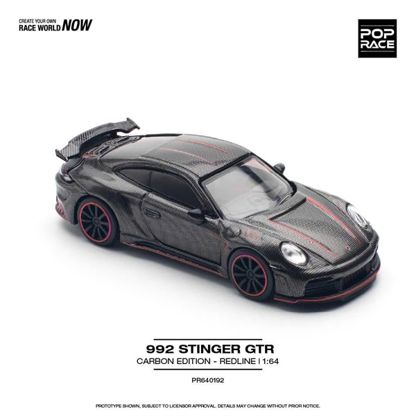 [SGTVN] Poprace PR640192 STINGER 992 CARBON EDITION RED LINE
