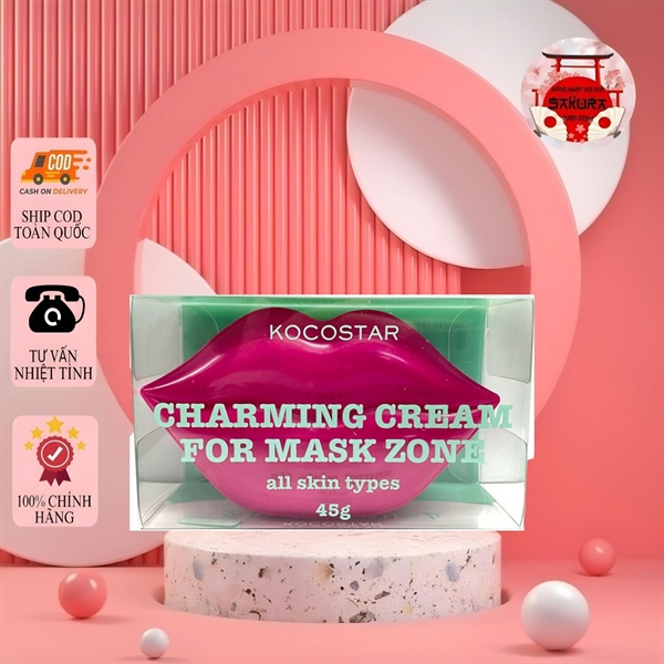 Kem dưỡng Kocostar Charming Cream For Mask Zone All Skin Types 45g