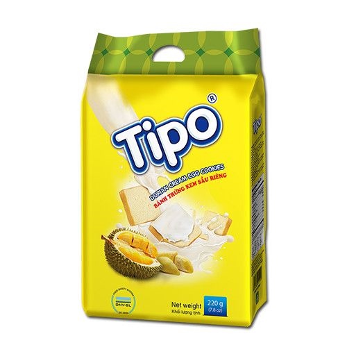 Bánh Tipo Vị Sầu Riêng 220g