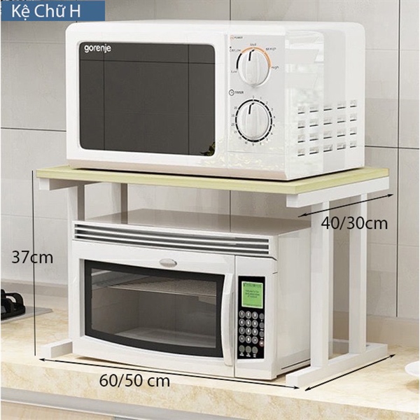 Kệ lò vi sóng H trắng