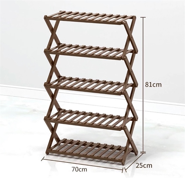 Kệ giày xếp 5T80