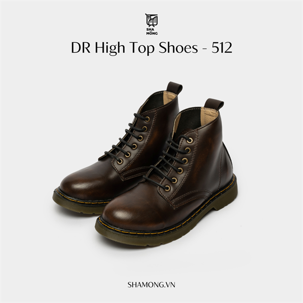 Giày DR da cao cổ