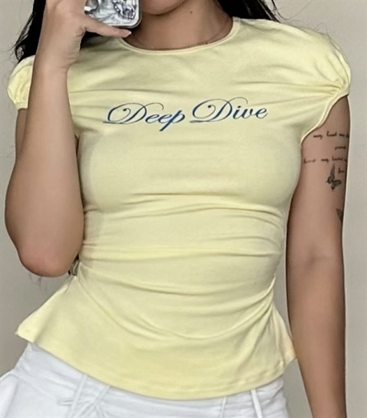 Yellow Deep Dive Top
