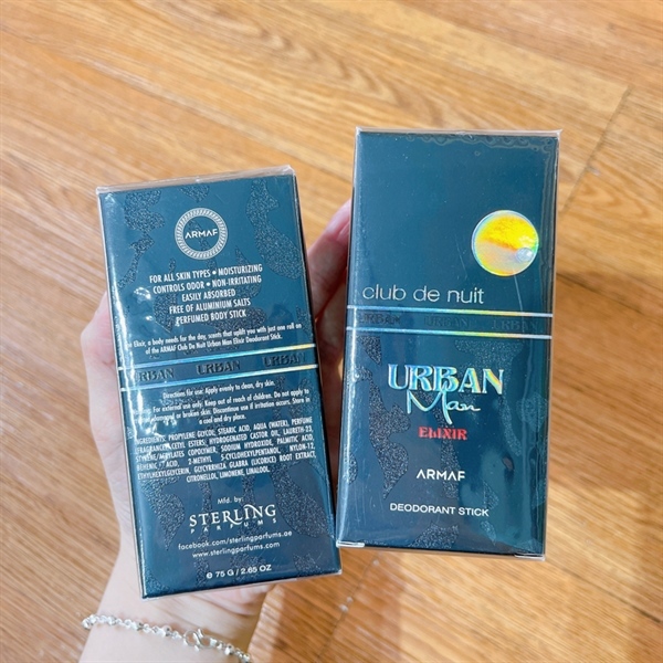 LKM _ Lăn Khử Mùi Nước Hoa Nam ARMAF Club De Nuit Urban 75Gr