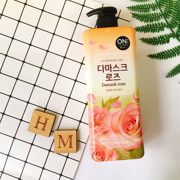 Sữa Tắm On The Body Damask Rose 900ml