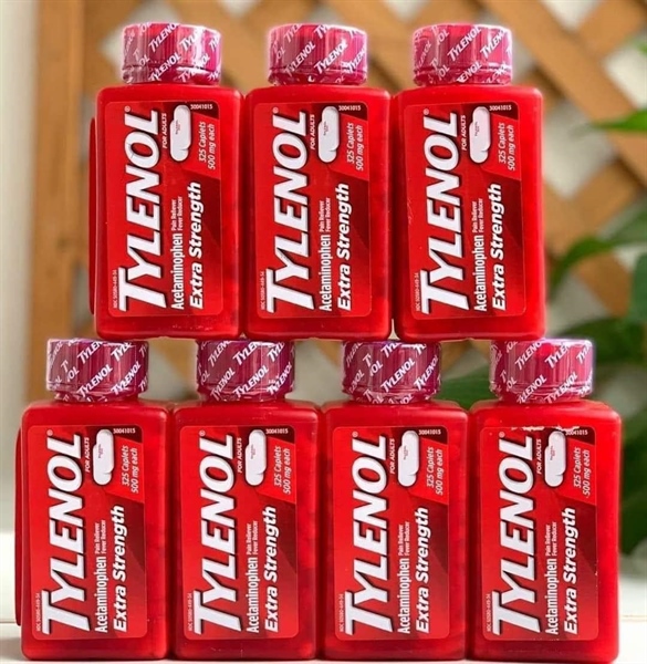 Tylenol - Thuốc Giảm Đau Hạ Sốt Hộp 325 Viên ( Viên Trắng) Date 8/ 2029
