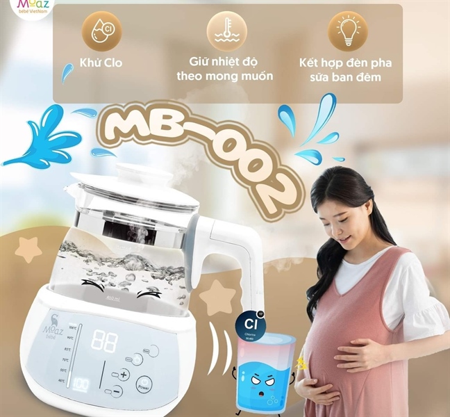 BÌNH ĐUN MOAZ 002 RỜI THỦY TINH THAY THẾ