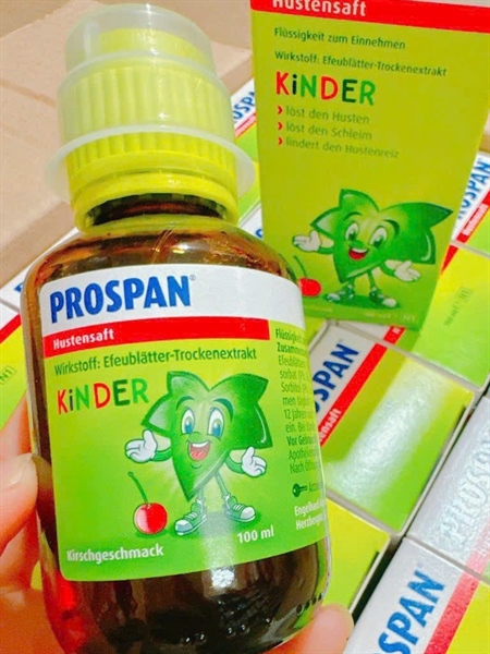 THUỐC HO PROSPAN ĐỨC AIR MẤU MỚI NẮP XANH