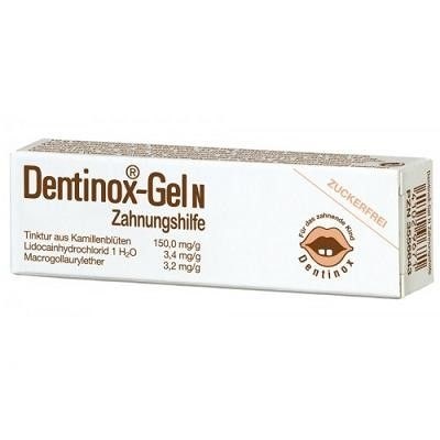 GEL BÔI GIẢM ĐAU KHI BÉ MỌC RĂNG DENTINOX - 10G