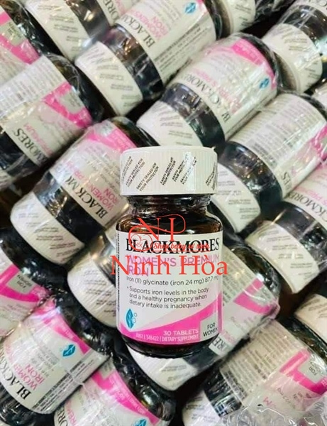 VIÊN UỐNG BỔ SUNG SẮT CHO MẸ BẦU BLACKMORES WOMEN'S PREMIUM IRON LOW CONSTIPATION 30 VIÊN ÚC