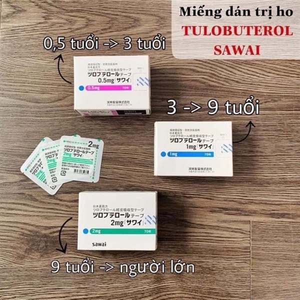 MIẾNG DÁN TRỊ HO SAWAI 3T - 9T LẺ