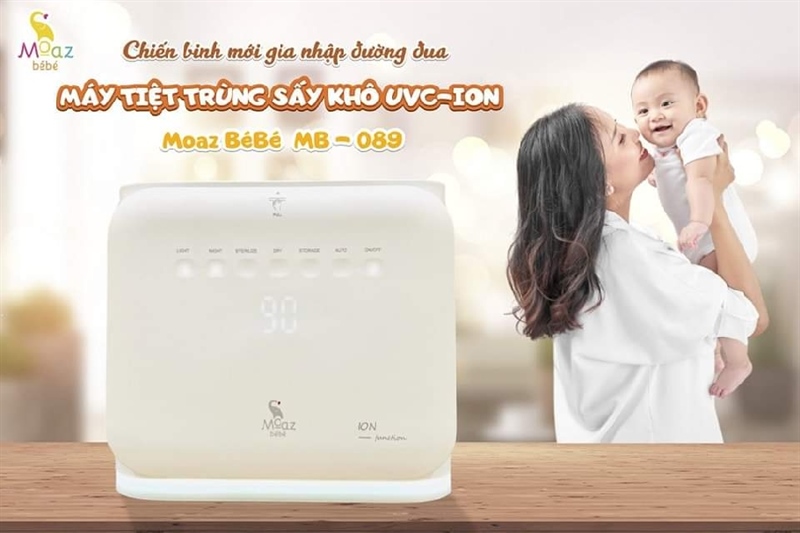 MÁY TIỆT TRÙNG SẤY KHÔ MOAZ BEBE 089