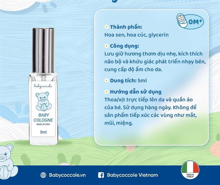 NƯỚC HOA BABY 5ML