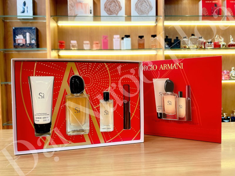 GIORGIO ARMANI - Si edp 100ml + 15ml + 6.5ml son + 75ml body
