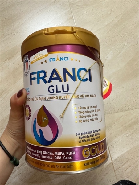 Sữa bột Franci GLU 800g