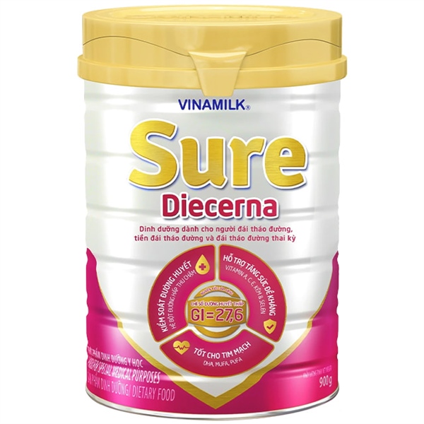 Sữa SURE Diecerna 900g ( Lon Lớn )