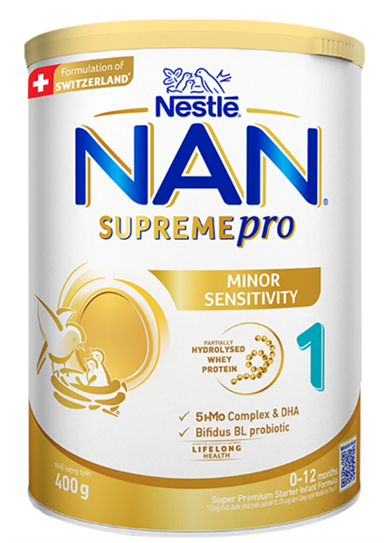 NAN Supreme Pro 1 400g ( Lon Nhỏ )
