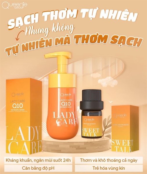 Men Vi Sinh Vùng Kín Q10 Queenie Skin