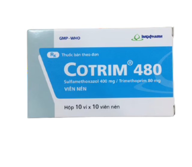 Cotrim 480mg Imexpharm (Hộp/100viên Nén)