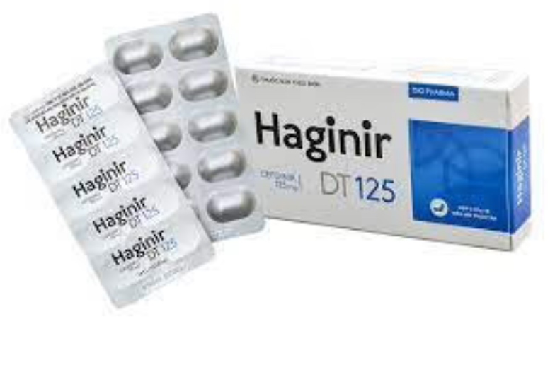 Haginir dt 125 dhg (hộp/20 viên nén)
