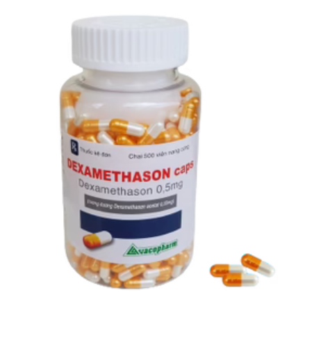 Dexamethason 0.5 Vacopharm (chai/500 Viên Nang)