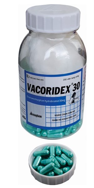 Vacoridex Dextromethorphan 30mg Vacopharm (C/200v)