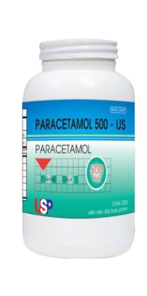 Paracetamol 500 Us Usp Pharma (C/200v Nén)